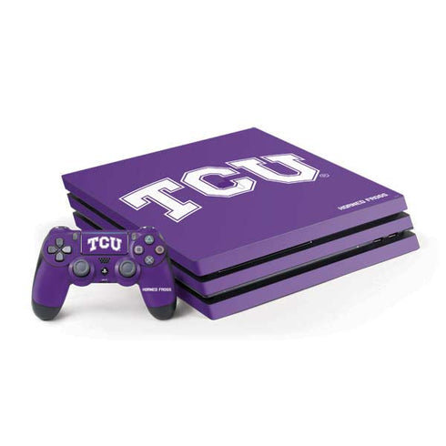 Texas Christian University TCU Horned Frogs PlayStation PS4 Skins